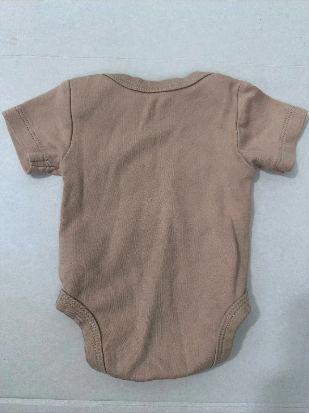 COLORED ORGANICS Beige Bodysuit Newborn